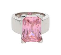 JuwelmaLux Ring 925/000 Sterling Silber mit synth Zirkonia JL30-07-3103