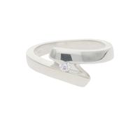 JuwelmaLux Ring 925/000 Sterling Silber mit synth. Zirkonia JL30-07-4049