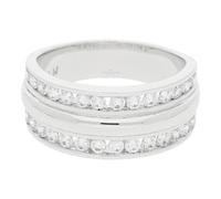 JuwelmaLux Ring 925/000 Sterling Silber mit Zirkonia JL30-07-0926