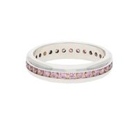 JuwelmaLux Ring 925/000 Sterling Silber mit Zirkonia, rosa JL30-07-4745