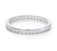 JuwelmaLux Ring 925/000 Sterling Silber synth. Zirkonia JL10-07-1233