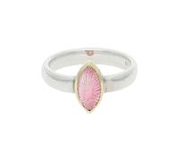 JuwelmaLux Ring 925/000 Sterling Silber und 585/000 Gold mit Turmalin JL30-07-2487