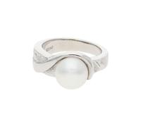 JuwelmaLux Ring 925 Sterling Silber mit Süßwasser-Zuchtperle JL20-07-0887
