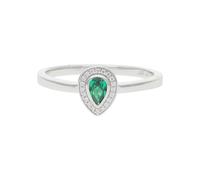 JuwelmaLux Ring 925 Sterling Silber rhodiniert JL10-07-3165