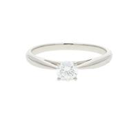JuwelmaLux Ring 950/000 Platin mit Brillant, Handarbeit JL30-07-4815