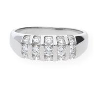 Juwelmalux Ring JL30-07-0124 in 585er Weißgold 14 Karat mit Brillanten