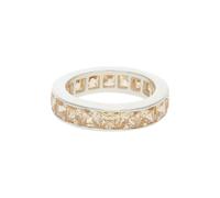 JuwelmaLux Ring Memoire 925/000 Sterling Silber mit synth. Zirkonia JL30-07-2671