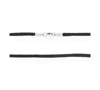 JuwelmaLux Satinband schwarz 925/000 Sterling Silber JL30-05-0561