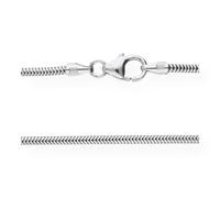 JuwelmaLux Schlangenkette 585/000 (14 Karat) Weißgold JL11-05-0028