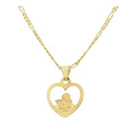 JuwelmaLux Schutzengel Herz Anhänger 333/000 (8 Karat) Gold JL14-02-0300