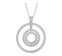 JuwelmaLux Set 925/000 Sterling Silber mit synth Zirkonia JL10-11-2582