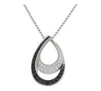 JuwelmaLux Set 925/000 Sterling Silber mit synth Zirkonia JL10-11-2592
