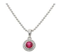 JuwelmaLux Set 925/000 Sterling Silber mit synth. Zirkonia JL10-11-3400
