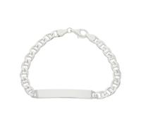 JuwelmaLux Stegpanzer Gravur Armband Silber 925 JL11-03-0111