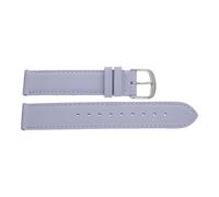 JuwelmaLux Uhrband aus Leder fliederfarben JL38-10-0235