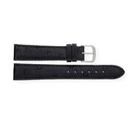JuwelmaLux Uhrband Jl38-10-0077 Leder 18 mm