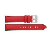 JuwelmaLux Uhrband JL38-10-0085 Leder/Silikon