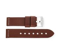 JuwelmaLux Uhrband JL38-10-0114 Leder, braun