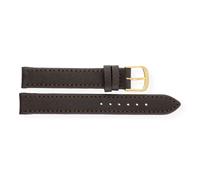 JuwelmaLux Uhrband JL38-10-0142 Leder, braun