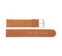 JuwelmaLux Uhrband JL38-10-0144 Leder, braun