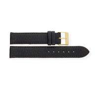 JuwelmaLux Uhrband JL38-10-0156 Leder, dunkelbraun