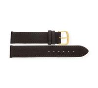 JuwelmaLux Uhrband JL38-10-0161 Leder, Braun