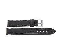 JuwelmaLux Uhrband JL38-10-0175 Leder, Dunkelbraun