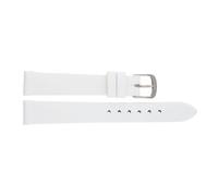 JuwelmaLux Uhrband JL38-10-0182 Leder, Weiß