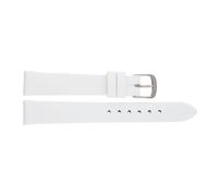 JuwelmaLux Uhrband JL38-10-0182 Leder, Weiß