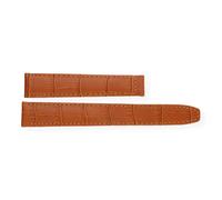 JuwelmaLux Uhrband JL38-10-0192 Leder, Hellbraun