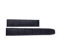 JuwelmaLux Uhrband JL38-10-0194 Leder, Schwarz