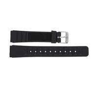 JuwelmaLux Uhrband Kunststoff schwarz JL28-10-0128