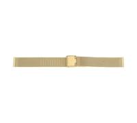 JuwelmaLux Uhrband Milanaise Edelstahl PVD beschichtet gold JL28-09-0067