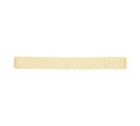 JuwelmaLux Uhrenarmband-Zugband Edelstahl gold plattiert JL30-10-4284