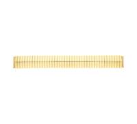 JuwelmaLux Uhrenarmband-Zugband Edelstahl gold plattiert JL30-10-4286