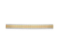 JuwelmaLux Uhrenarmband-Zugband Edelstahl teils gold plattiert JL30-10-4290
