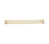 JuwelmaLux Uhrenarmband-Zugband von Speidel Edelstahl gold plattiert JL30-10-4283