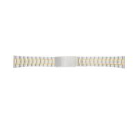 JuwelmaLux Uhrenband Bicolor PVP Beschichtet Gold JL30-10-5077