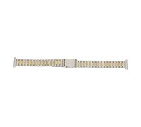 JuwelmaLux Uhrenband Damen Bicolor Edelstahl JL30-10-5037