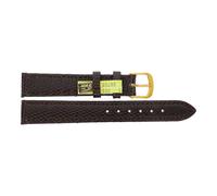 JuwelmaLux Uhrenband echtes Manhattan-Eidechsenleder, Edelstahl JL38-10-0252