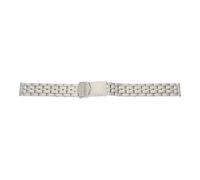 JuwelmaLux Uhrenband für Damen Edelstahl mattiert, poliert JL30-10-5042