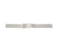 JuwelmaLux Uhrenband für Damen Edelstahl mattiert, poliert JL30-10-5042