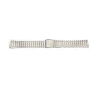 JuwelmaLux Uhrenband für Damen mattiert gemustert JL30-10-5065
