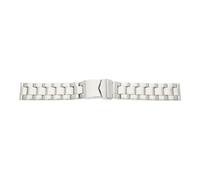 JuwelmaLux Uhrenband für Herren poliert Edelstahl JL30-10-5055