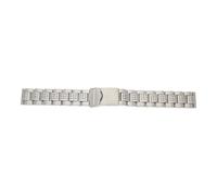 JuwelmaLux Uhrenband Herren Edelstahl gemustert JL30-10-5028