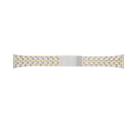JuwelmaLux Uhrenband mattiert poliert PVD Beschichtet JL30-10-5078