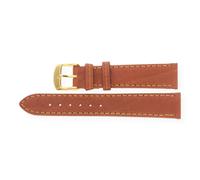 JuwelmaLux Uhrenband Rindleder braun JL38-10-0004