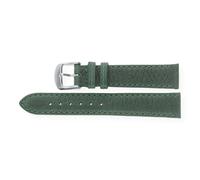 JuwelmaLux Uhrenband Rindleder grün JL38-10-0007
