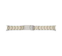 JuwelmaLux Uhrenband Unisex Bicolor Edelstahl JL30-10-5025