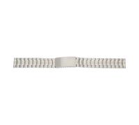 JuwelmaLux Uhrenband Unisex Edelstahl gemustert JL30-10-5056